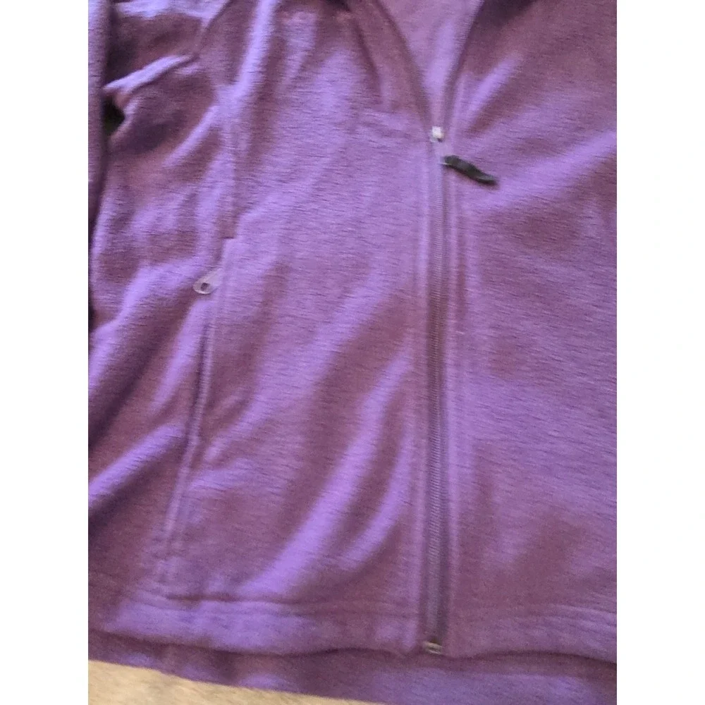Columbia Sportswear Full Zip Up Fleece Jacket Purple‎ Size 18/20 Kid's